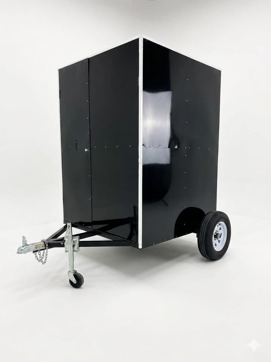 Remolque equipado para venta de tacos y antojitos mexicanos